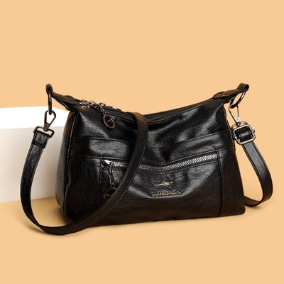 Borsa a tracolla semplice e spaziosa dallo stile versatile, borsa da donna a spalla singola
