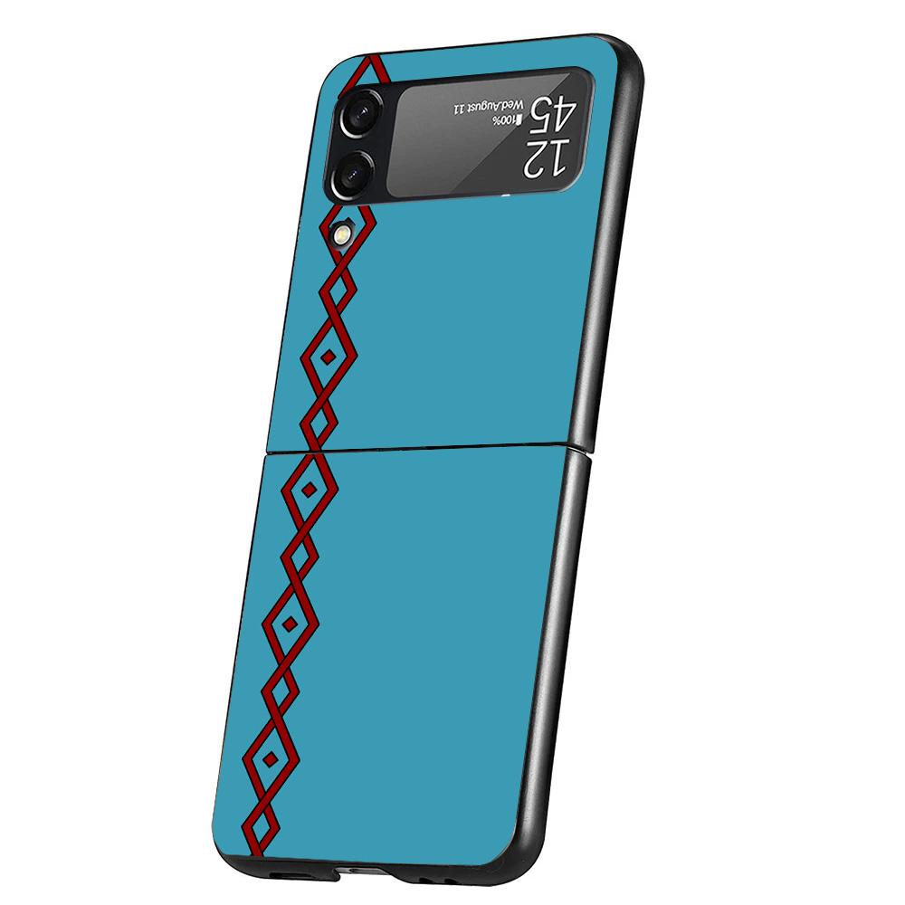 Vinland Saga Case Phone Cover for Samsung Galaxy Z Flip 6 5 4 3 5G ZFlip6 ZFlip5 ZFlip4 ZFlip3 Black Hard Trend Fundas