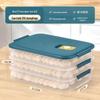 Yajie Stackable Dumpling Freezer Storage Container