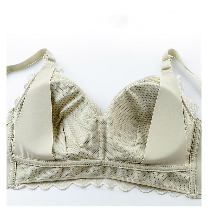 Breast-feeding Underwear Lactation Underwear Gather To Prevent Sagging Maternity Bra Postpartum Feeding Bra  Front Opening