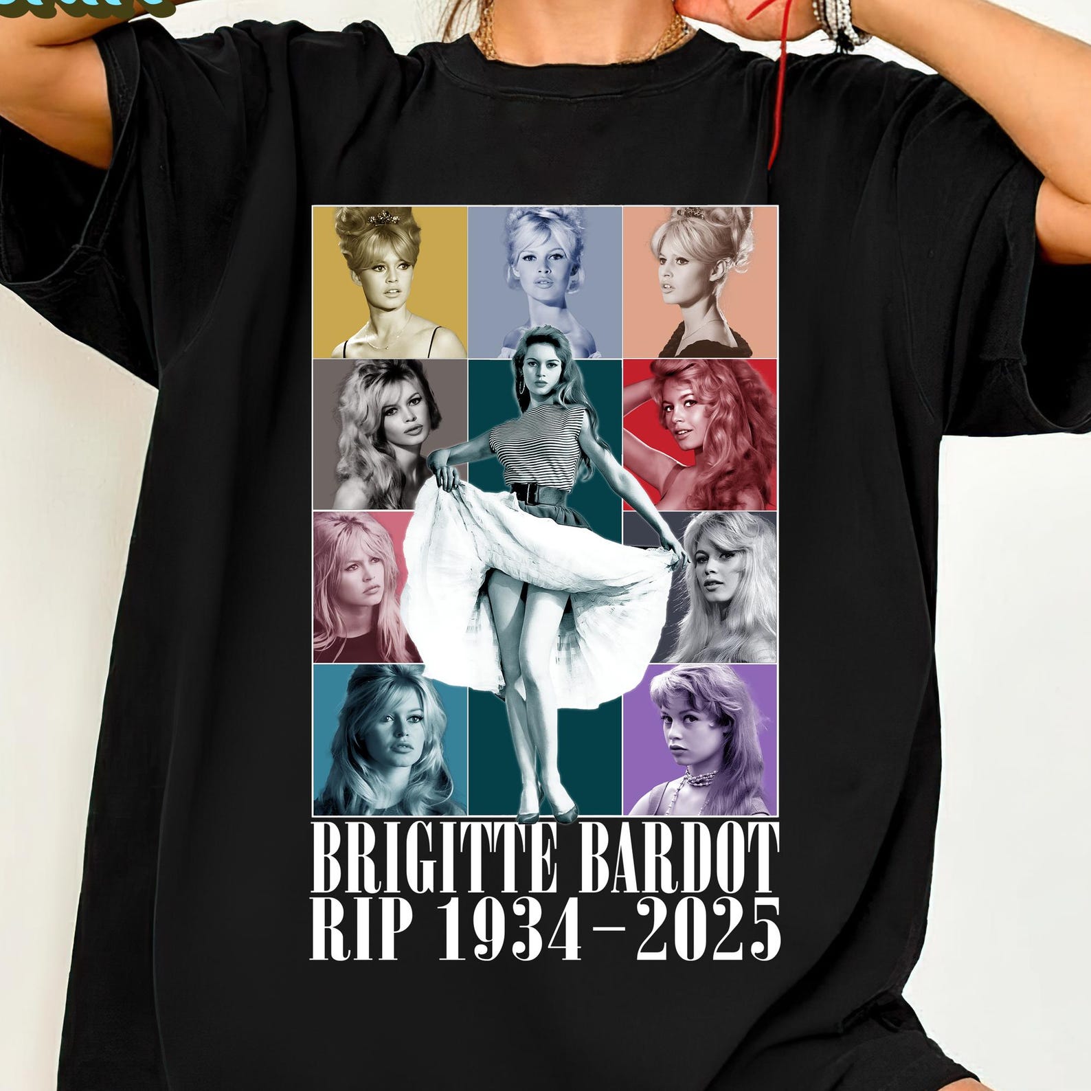 Brigitte Bardot Rip Vintage T-Shirt, Brigitte Bardot Retro Bootleg Shirt, Retro French Film Star Shirt, Film Icon Graphic T-Shirt, Rip Shirt 3XL