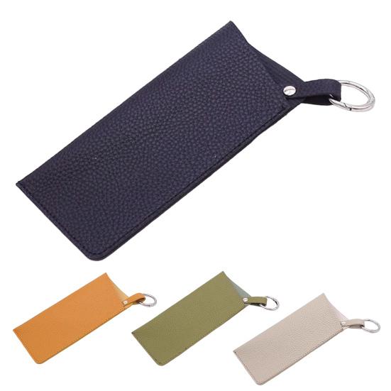 Eyeglass Case Sunglasses Storage Bag Waterproof Wear Resistant Solid Color Easy Access Eyeglasses Soft Holder Pocket Case