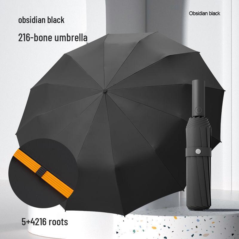 288 Ribs Automatic Sun/Rain Umbrella - Extra Large, Storm Resistant for Men & Women, Reinforced, Thickened Dual-Use Umbrella