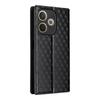 For Oppo A5 Pro 5G Case Wallet Rhombus Imprinted Leather Phone Cover