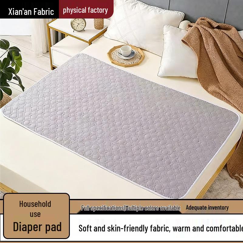 Washable Waterproof Incontinence & Menstrual Care Pad - Non-slip Bed Protection for Adults & Children