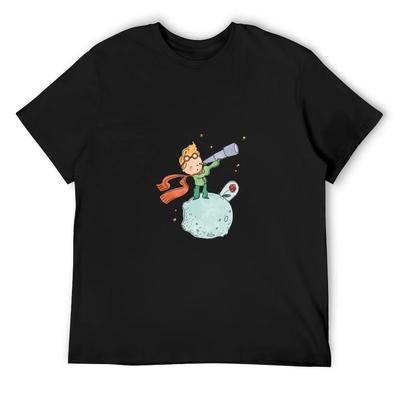 The Little Prince T-Shirt Oversized T Shirt Blouse Graphic T Shirts Heavyweight T Shirts for Men