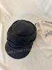 Export Yamamoto Style Pleated Cotton and Linen Hat Female Spring and Summer Face Small Versatile Ins Literary and Artistic Style Painter Hat Tide