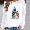 Women's Christmas Tree Style Pullover Hoodie