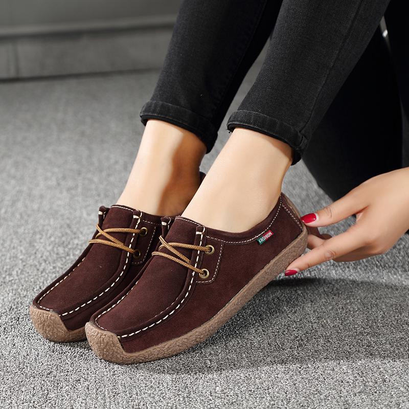Women Black Red Yellow Orange Blue Coffee Office Business Shoes Flats Loafers Casual Slip on Shoes Large Size Large Size 41 42