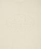 WACKY WILLY Embossed Logo Pullover Sweater Cream