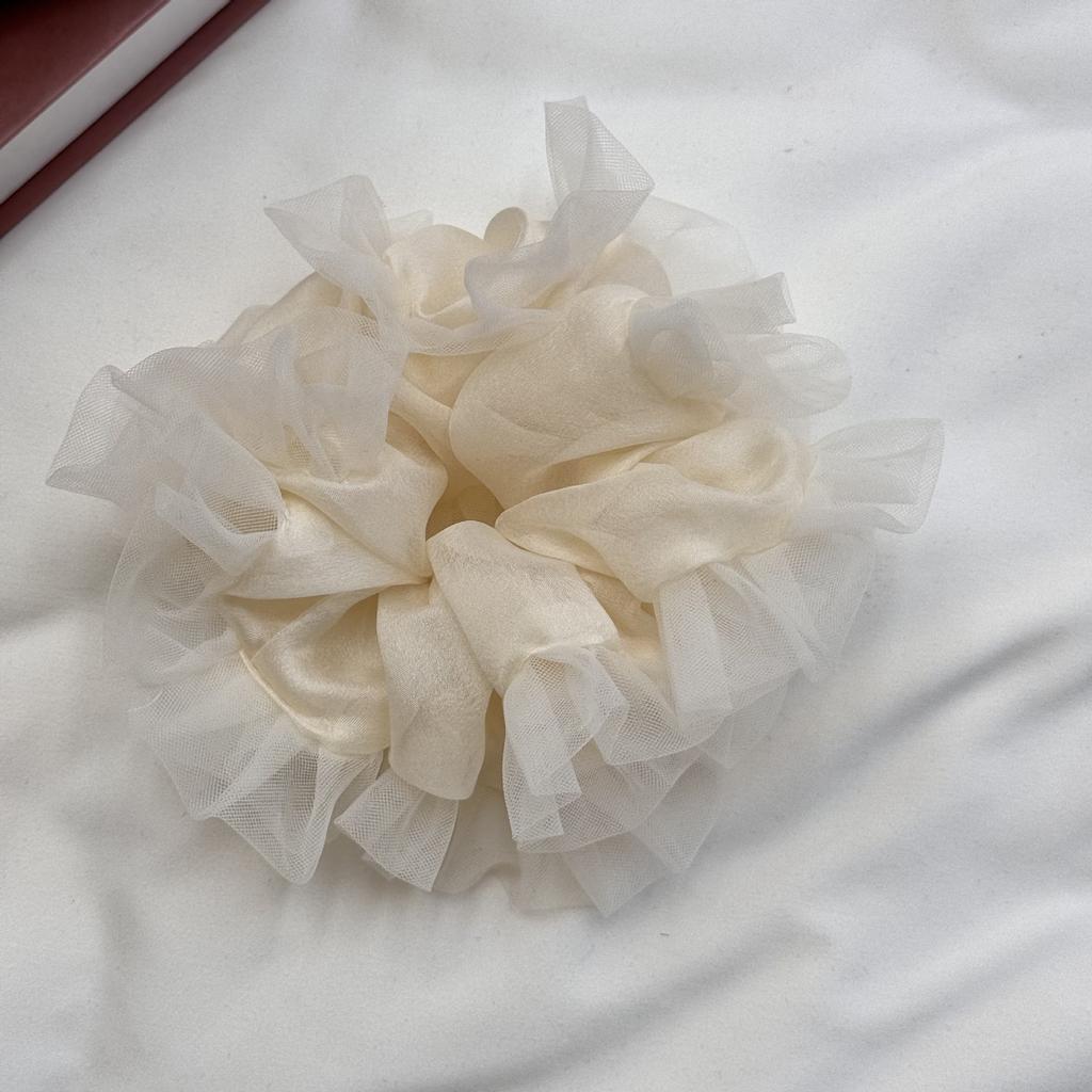 Large rubber band for hair women girl elastic scrunchie ties korean vintage popular leading fashion adults kpop Gift new in