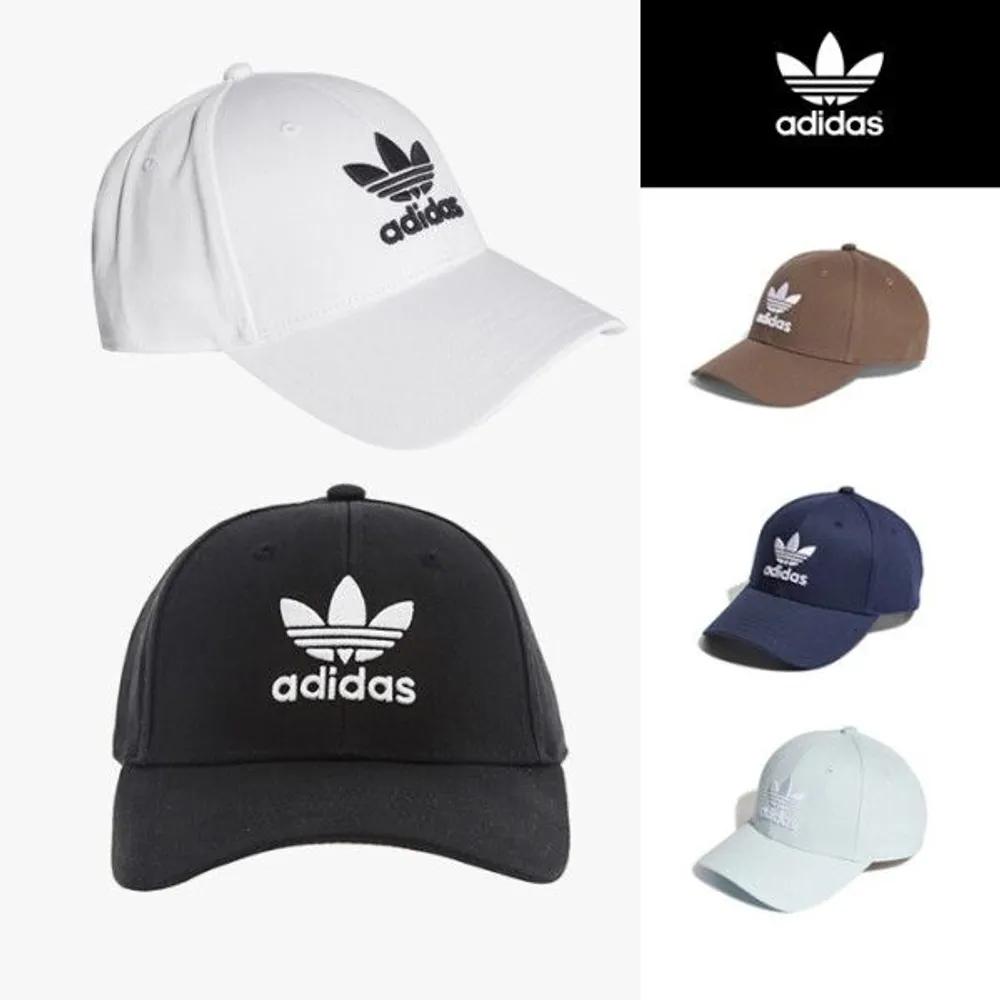 Кепка adidas Original Class с логотипом Trefoil (Кепка мужская и женская) White M_58