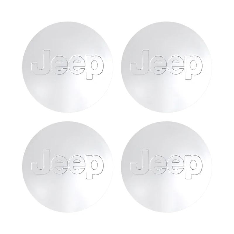 Pro Jeep Pro Jeep Grand Cherokee Wrangler JK Gladiator Compass Renegade Patriot 4ks Středový emblém logo náboje kola auta Příslušenství