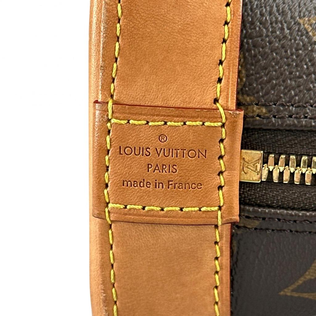 Louis Vuitton Bolsa Alma BB M53152 Marrom Feminina 2WAY usada