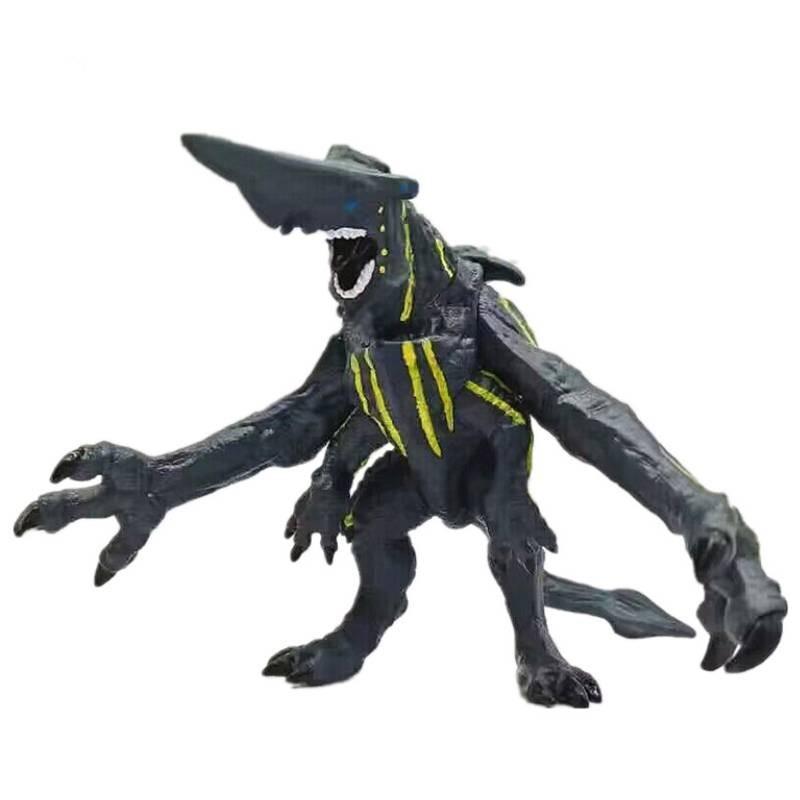 

Detailed Rim Mecha Monster Model Featuring Striking Raptor Scythe Head And Axe Knifehead