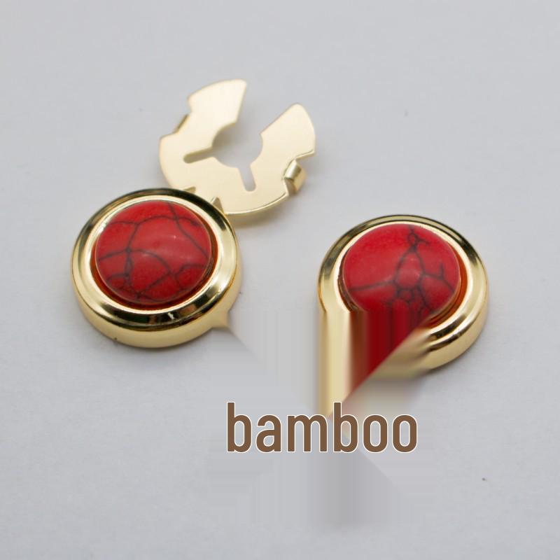 Baroque Classic Pattern Metal Cufflinks for Men's French Shirt Sleeves