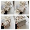 Plissiertes Design Umhängetasche Kette Schulter Eimer Tasche Trendige Schulterhandtasche Vielseitiger Stil