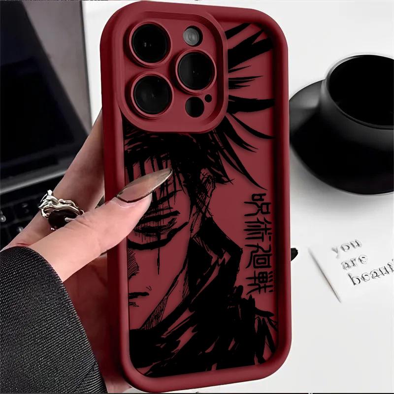 Jujutsu Kaisen Anime Phone Case For Vivo Y28 Y03 Y17s Y19s Y100 Y78 Y36 Y27 Y16 Y77 Y75 Y35 Y22s Y02 Y72 Y76 4G 5G Cover