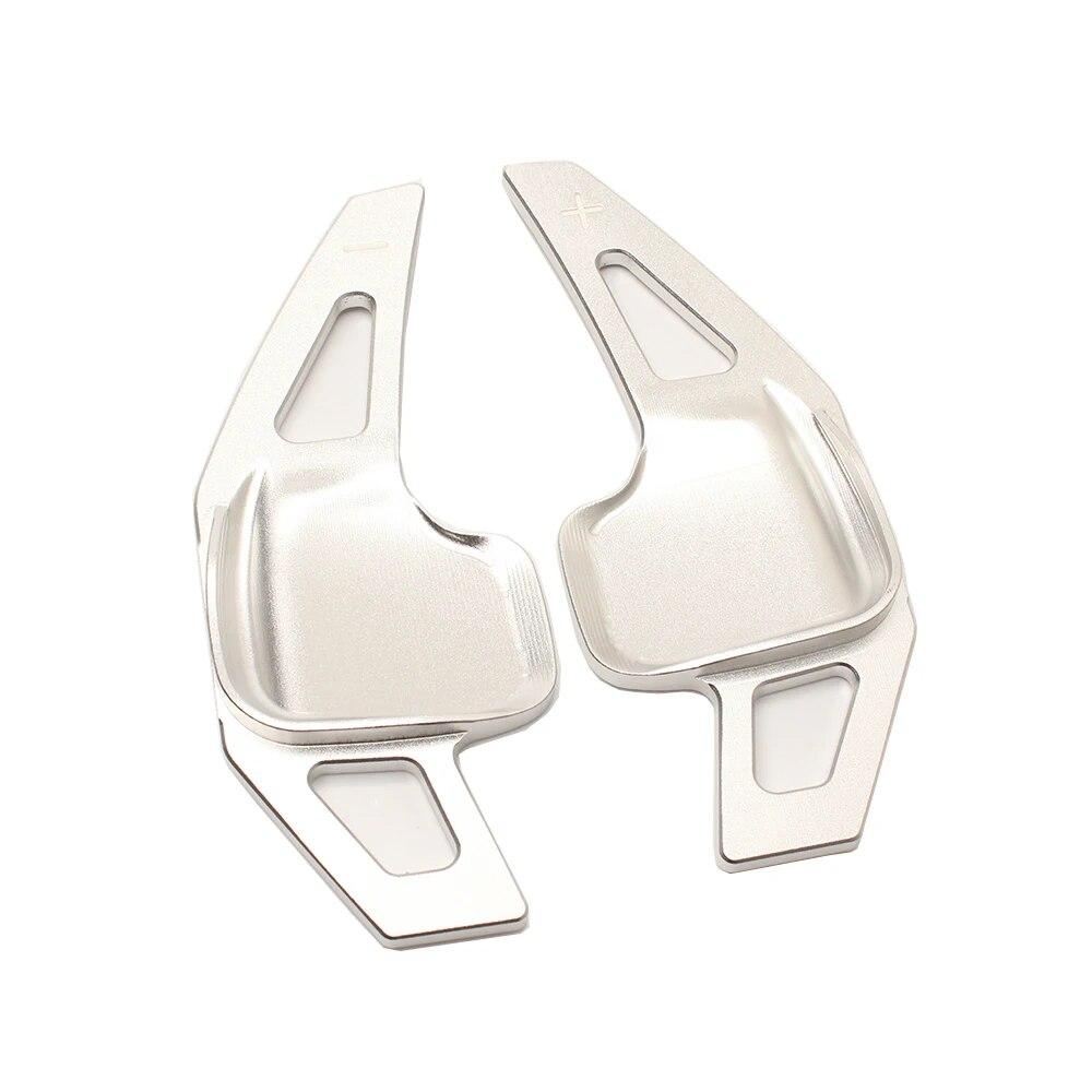 For BMW 1 2 3 4 5 6 7 X1 X2 X4 X5 X6 I8 F10 F30 F18 Aluminum Car Steering Wheel Paddle Shifter Gear Shift Shifter Extension 2Pcs