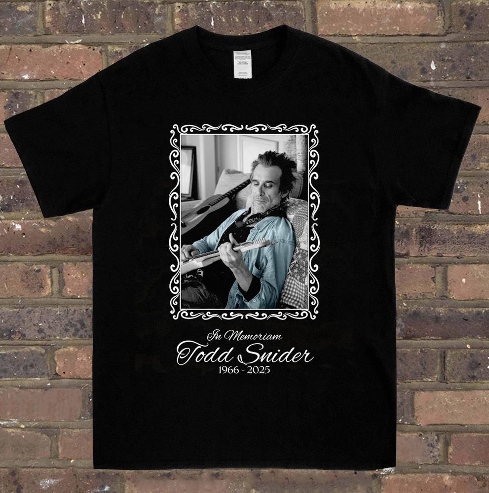 The Memorian Todd Snider Shirt Unisex Concert S-5XL CR946 Unisex T-Shirt S