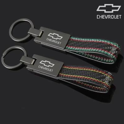 Autologo Sleutelhanger Sleutelringen Kettinghouder Hanger Cadeaus Voor Captiva Camaro Silverado Montana Spark Blazer Aveo Malibu