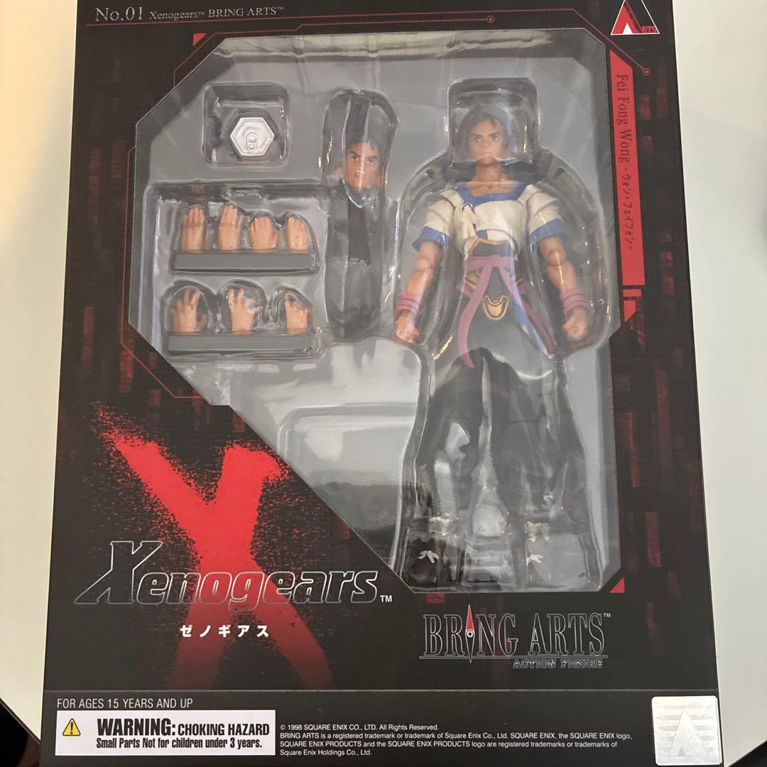 

[Б/У] Экшн-фигурка Bring Arts Xenogears -Вонг Фэй-хун-