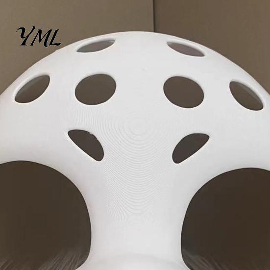 Unpainted Fursuit Mask Head Base Mask, DIY 3D Furry Animal White Therian for Halloween Cosplay Costume, Accessory