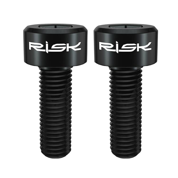 2Pcs for Titanium Alloy MTB Bike Ultralight Brake Fixed Handle Bolts Cycling Scr 1 чёрный