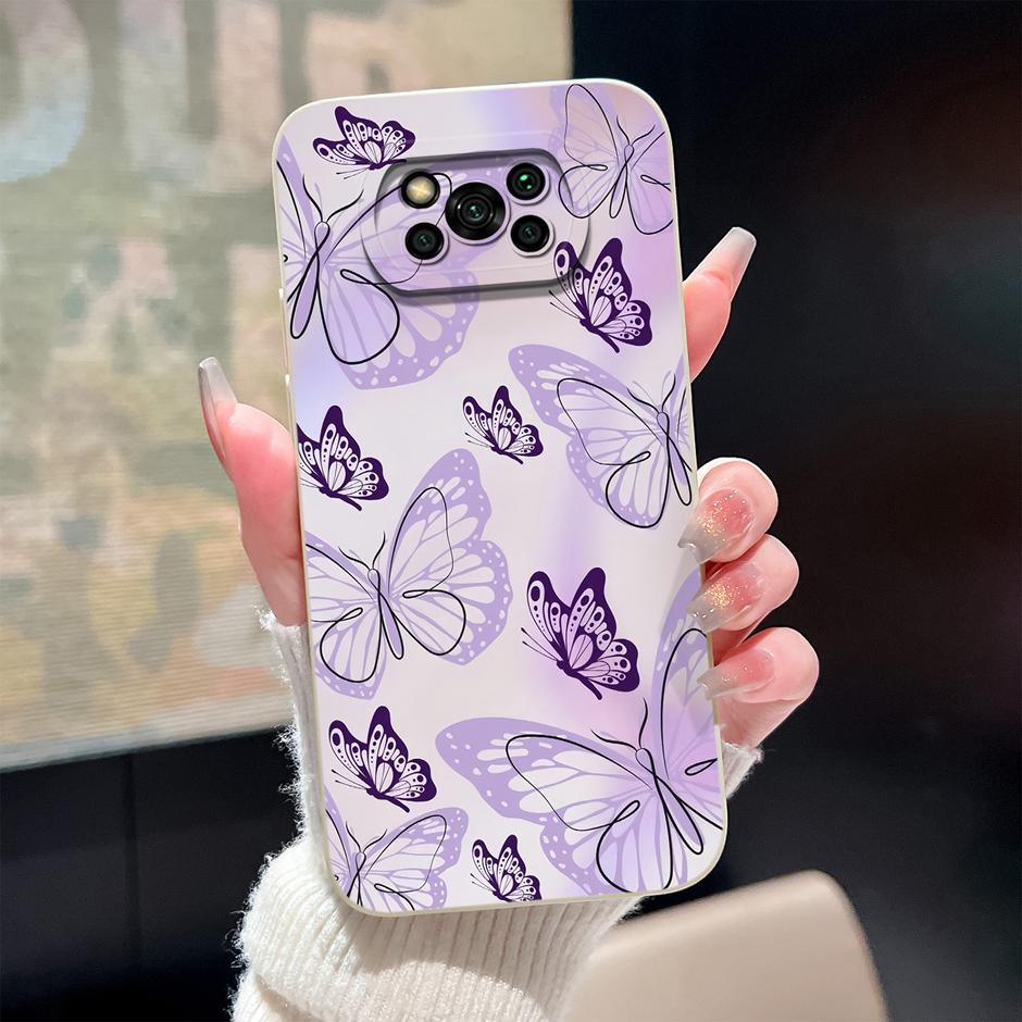 For Xiaomi Poco X3 Pro NFC GT Cases Cartoon Rabbit Lion Portable Anti-drop Lightweight Aesthetic Shell For Xiaomi PocoX3Pro Capa