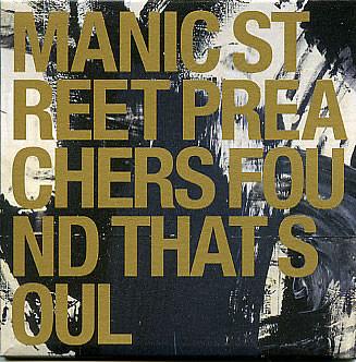

CD MANIC STREET PREACHERS - Found That Soul XPCD2536PROMO Epic 2001 UK Rock Used