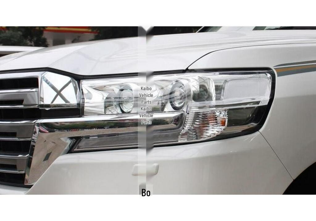 Land Cruiser High Trim (2016-2018) Headlight Cover - Front Transparent Shell