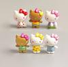 New Kt Cat Daily Life Series Blind Box Cute Mini Action Figure Handmade Dolls Desktop Decoration Girls Birthday Surprise Gifts