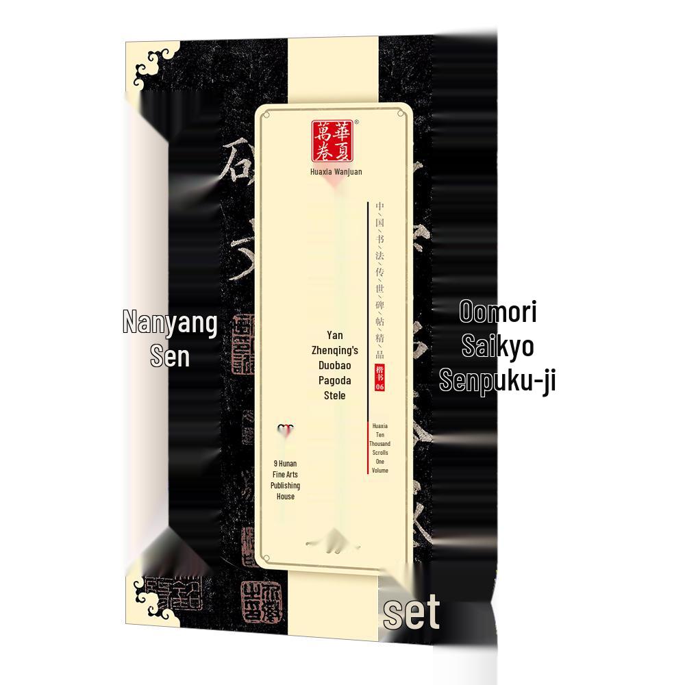 Huaxia Calligraphy Practice: Chu Suiliang s Sacred Tang Teachings from Wild Goose Pagoda Stele 10003728