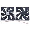 12V High Speed 180mm Thin Cooling Fan Double Ball Bearings 53CFM Airflow XH2.54mm 2Pin Connector For Computer Case Ventilation