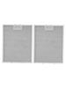 Aluminum Mesh Filter Kitchen Exhaust Grease Filter Kitchen Use 350x240x9mm Optimal Performance Regular Replacement