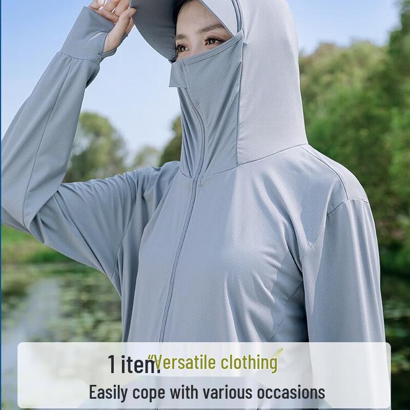 Miling Women's Hooded Long Sleeve Sun Protection Jacket
