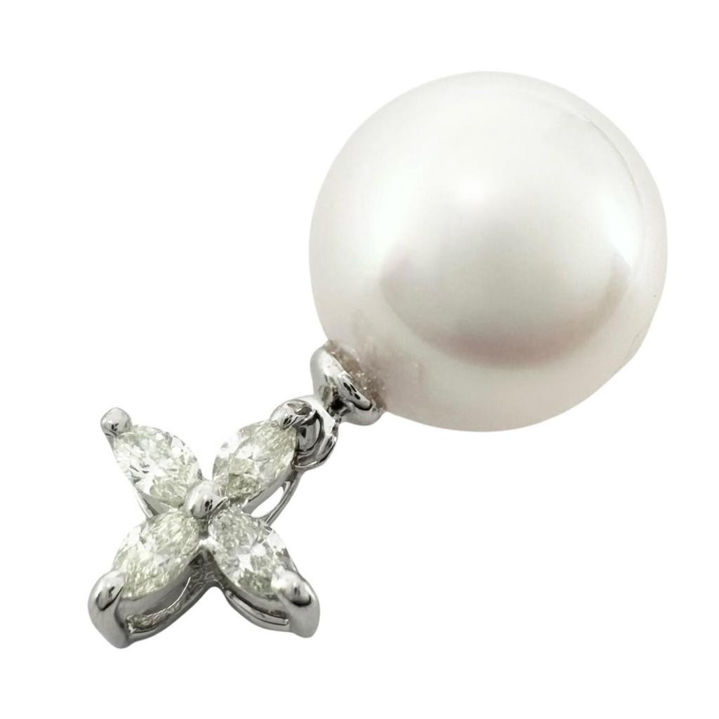 Pendant top Silver Women Pearl used