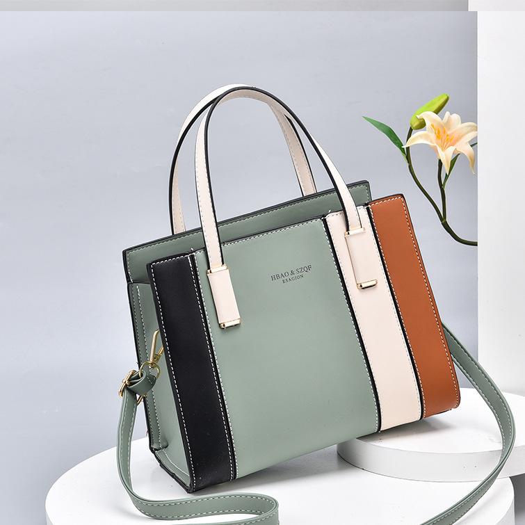 2026 New Fashion Women's Bag Single-shoulder Cross-body Women's Bag Street Trend Splicing Handbag