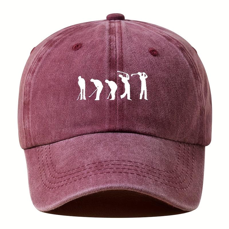 Fashionable Printed Baseball Cap for Outdoor Travel, Sun Shading, Fishing, Men's and Women's Hip-hop, Dad, Truck Driver Hat