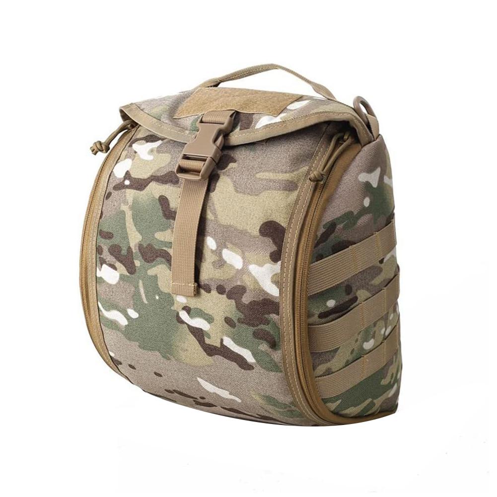 1Pc Tactical Helmet Bag Pack For Sports Hunting Shooting Combat Helmets Multi-Purpose Molle Storage Carrying Pouch
