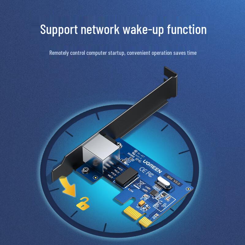 UGREEN Mini PCI-E Gigabit Ethernet Network Card