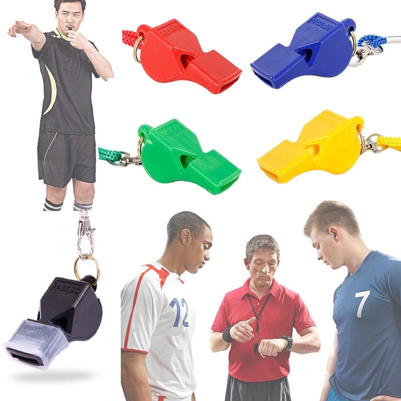 Lanyard Pvc Referee Whistle Football Outdoor Portable Sports Supply Competitive