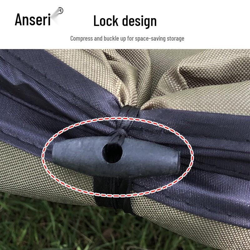 Ansairui Portable Outdoor Folding Trash Can