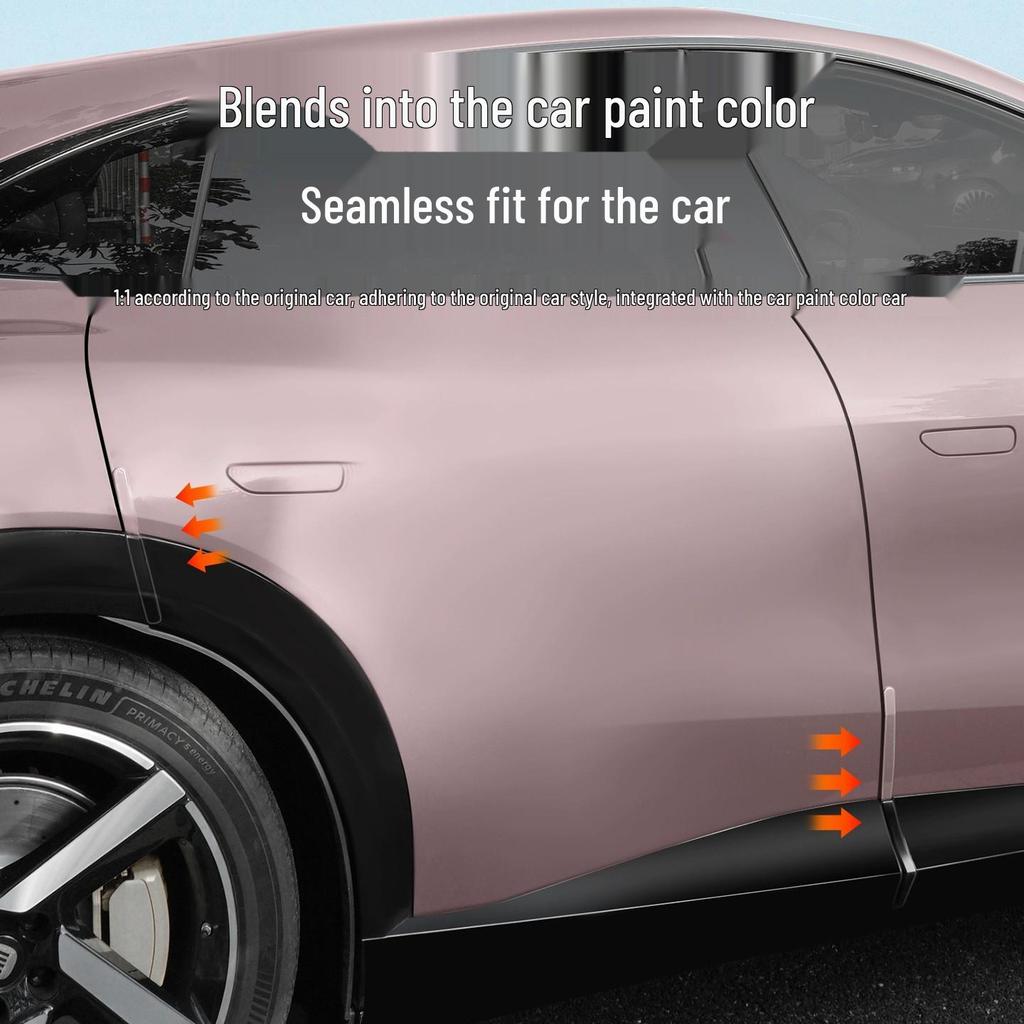 Ochrona Krawędzi Drzwi Samochodowych Paski Antykolizyjne do Xiaomi YU7 - Dekoracja Zewnętrzna i Akcesoria Zapobiegające Zarysowaniom