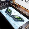 Prémiová protiskluzová podložka pod myš Monster Energy LOGO s prošitými okraji, odolný gumový materiál, pro stolní počítač a hraní, skvělé dárky