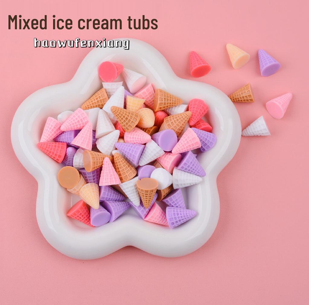 

Mini Bear Bread Resin Accessories: Hair Clip, Magnet, Cream Glue, DIY Simulation Food Toy