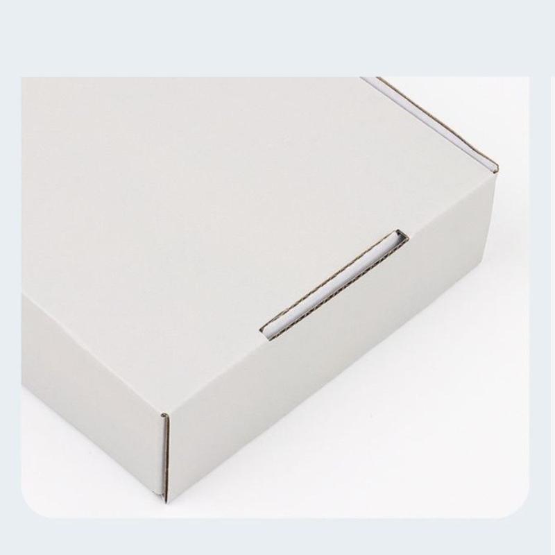 Square Airplane Box Three Layer Corrugated Cardboard Case Small Size Packaging Express Boxes 50pcs Wedding Party Gift Chocolate Candy Event Gift Box