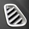 Car Styling Cover Garnish Detector Trim Front Air Condition Outlet Vent truction Stick 2PCs For Hyundai Tucson