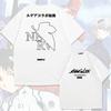 Evangelion Anime Japanese 100Cotton Trendy Men Women Tshirt Summer Autumn Daily Outdoor Sports Party Casual Loose Shortsleeve