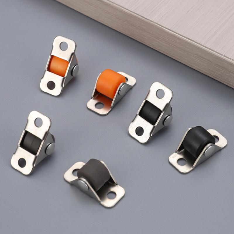 0.5" Silent Drawer Pulley Wheels for Tatami Bed Box and Furniture Rollers